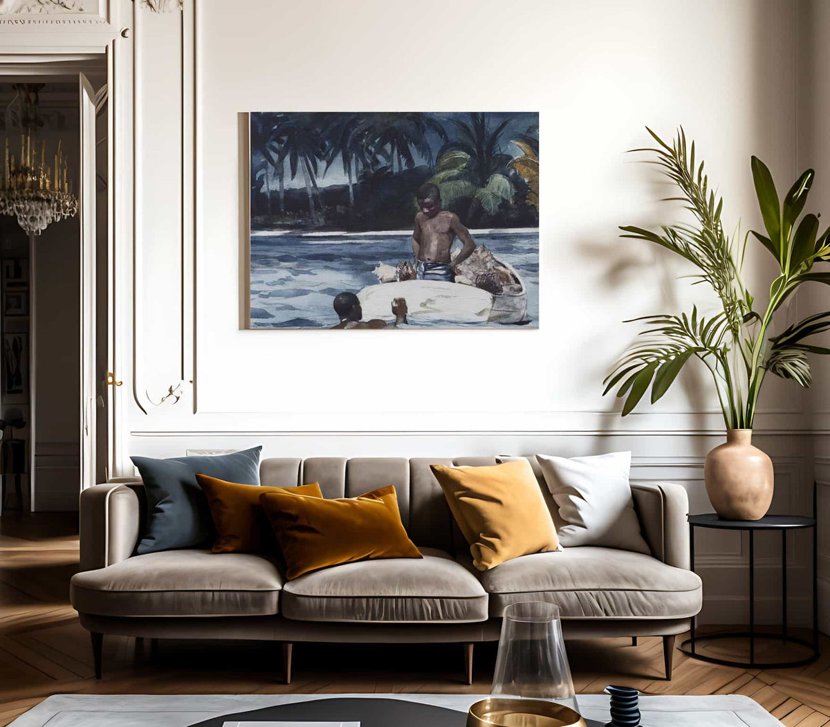 West Indian Divers By Winslow Homer Fine Art Print 2