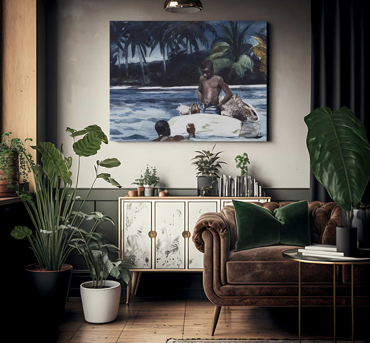 West Indian Divers By Winslow Homer Fine Art Print 2