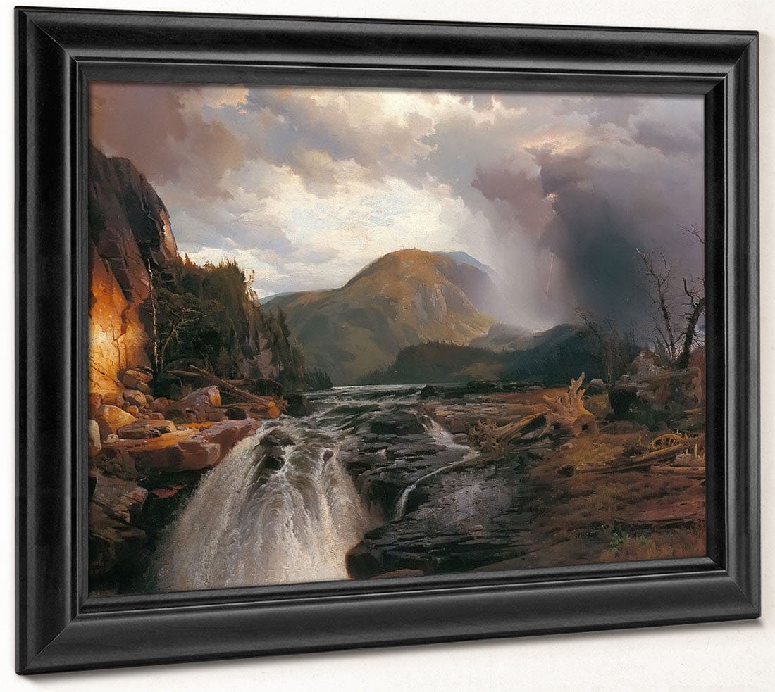Western By Landscape By Thomas By Moran Fine Art Print 2