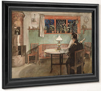 When The Children Have Gone To Bed By Carl Larsson Fine Art Print 2