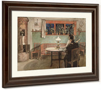 When The Children Have Gone To Bed By Carl Larsson Fine Art Print 2