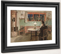 When The Children Have Gone To Bed By Carl Larsson Fine Art Print 2