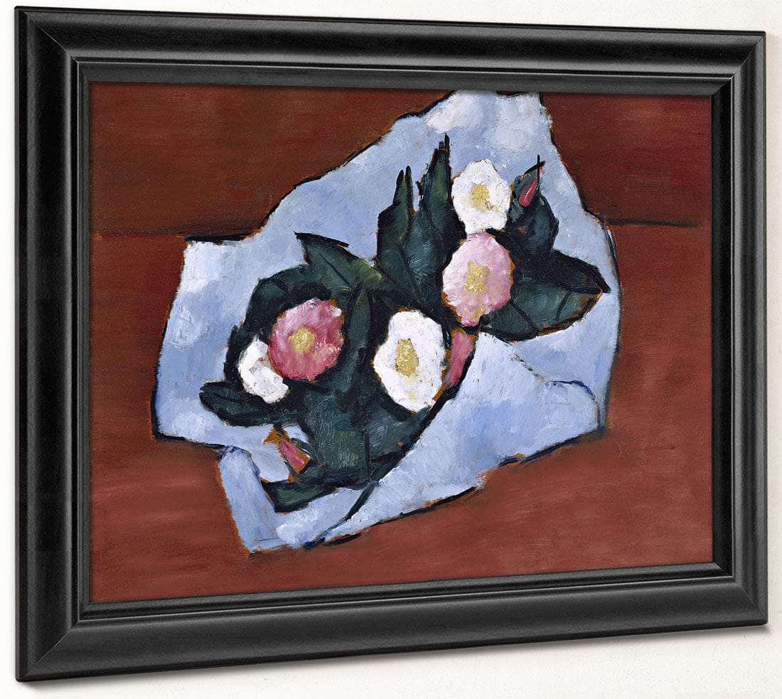 Wild Roses By Marsden Hartley Fine Art Print 2