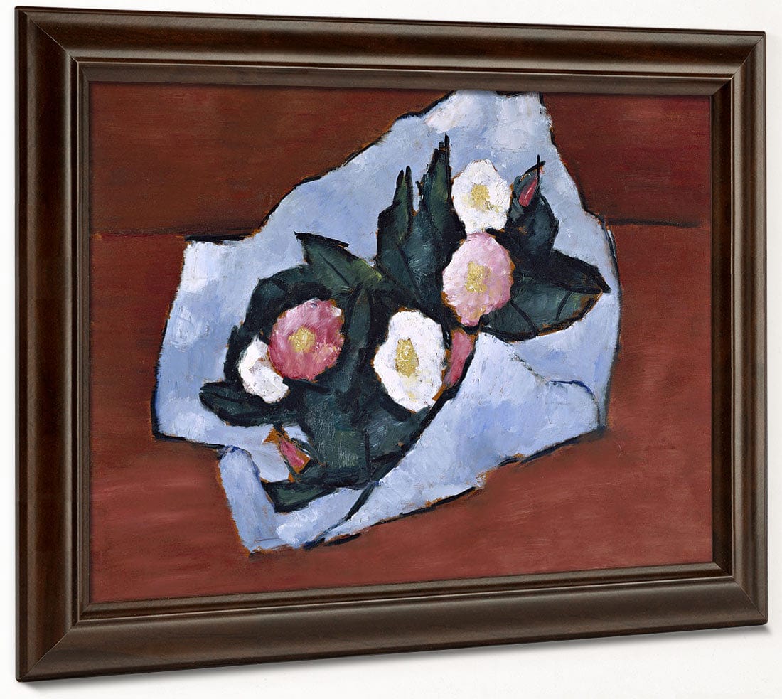 Wild Roses By Marsden Hartley Fine Art Print 2