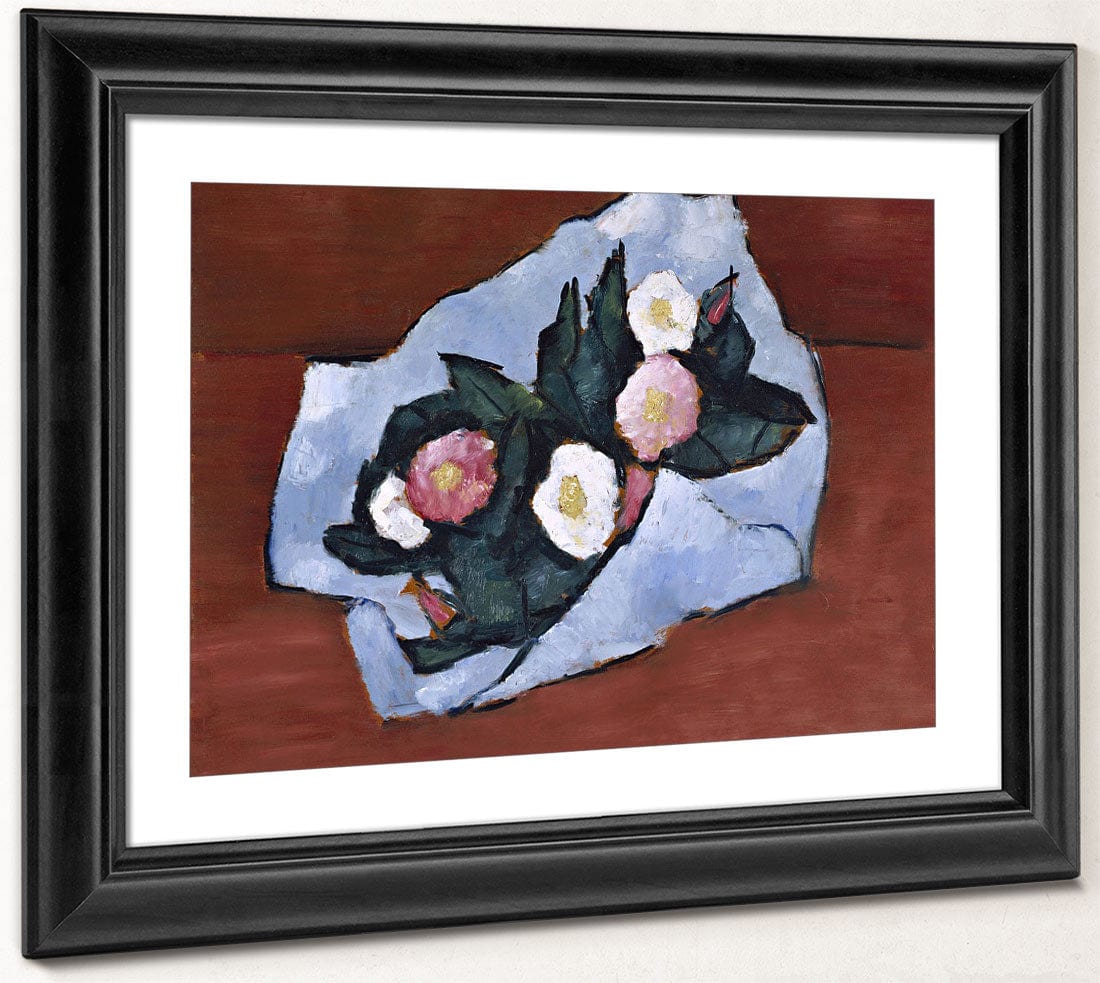 Wild Roses By Marsden Hartley Fine Art Print 2