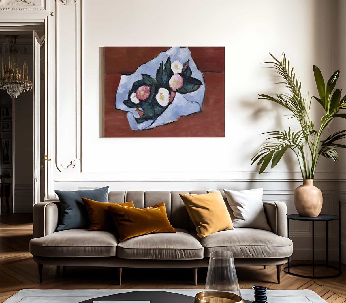 Wild Roses By Marsden Hartley Fine Art Print 2