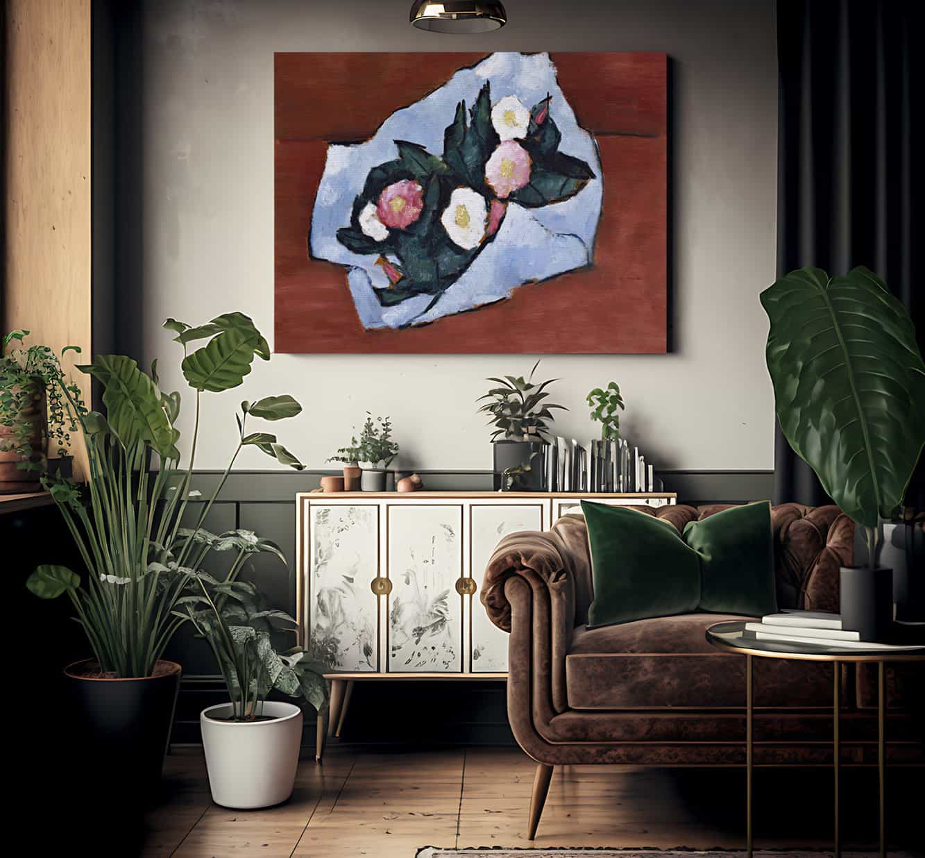 Wild Roses By Marsden Hartley Fine Art Print 2