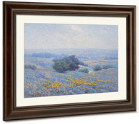 Wildflowers, Poppies, And Lupines By Granville Seymour Redmond Fine Art Print 2