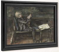Willem With Violin 1899 By Matthijs Maris Fine Art Print 2
