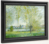 Willows At Vetheuil By Claude Monet Fine Art Print 2