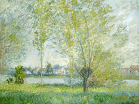 Willows At Vetheuil By Claude Monet Fine Art Print 2