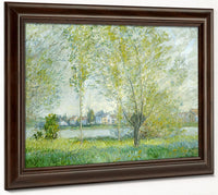 Willows At Vetheuil By Claude Monet Fine Art Print 2
