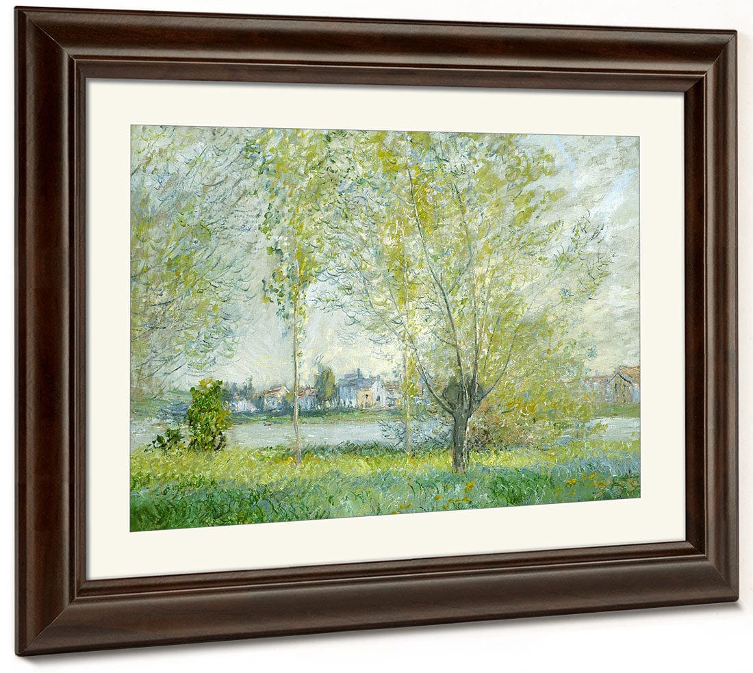 Willows At Vetheuil By Claude Monet Fine Art Print 2