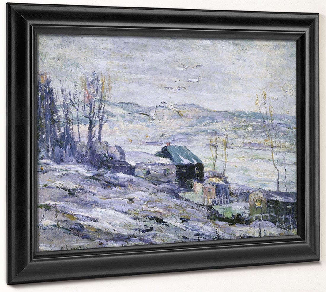 Windy Day, Bronx River By Ernest Lawson Fine Art Print 2