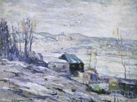 Windy Day, Bronx River By Ernest Lawson Fine Art Print 2