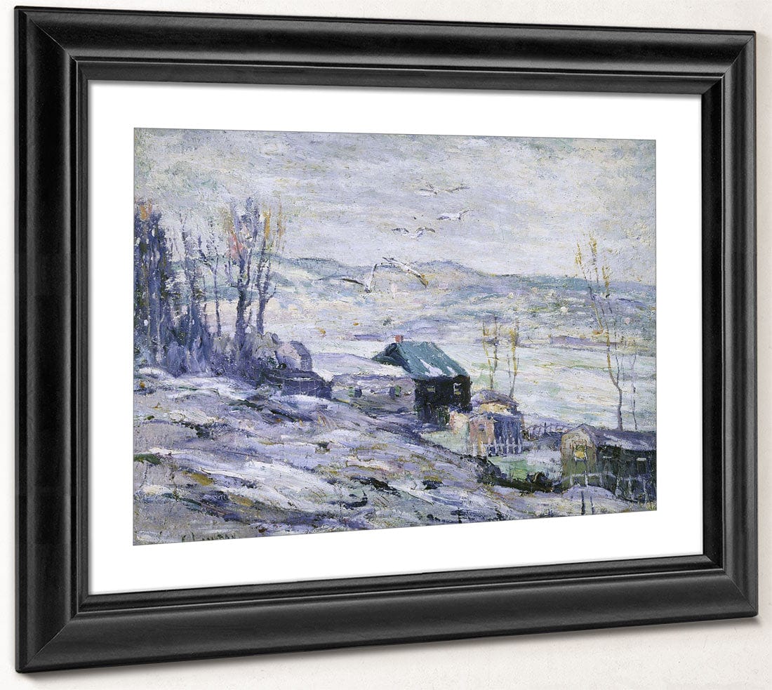 Windy Day, Bronx River By Ernest Lawson Fine Art Print 2