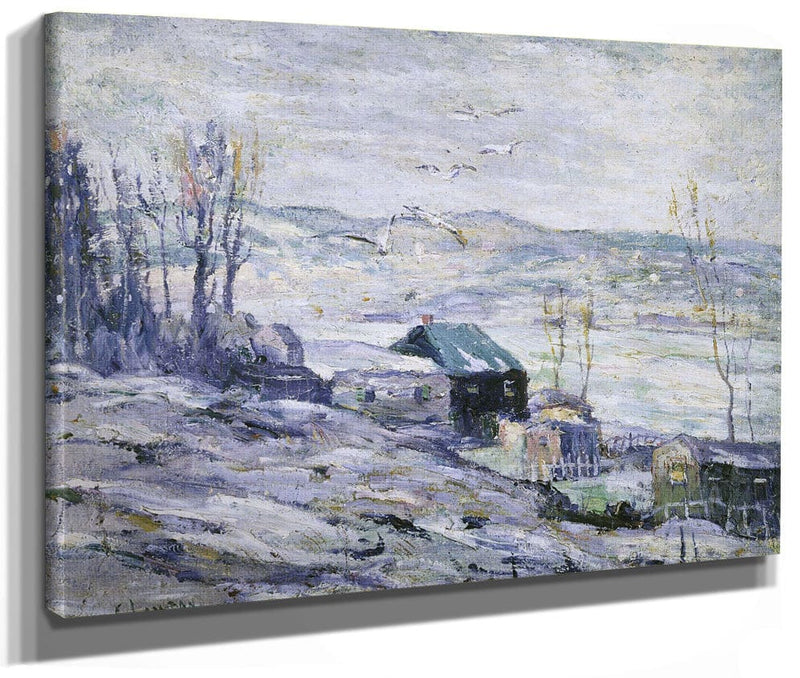 Windy Day, Bronx River By Ernest Lawson Fine Art Print 2