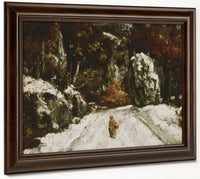 Winter In The Jura By Jean Desire Gustave Courbet Fine Art Print 2