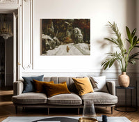 Winter In The Jura By Jean Desire Gustave Courbet Fine Art Print 2