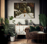 Winter In The Jura By Jean Desire Gustave Courbet Fine Art Print 2