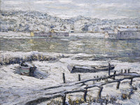 Winter Landscape By Ernest Lawson Fine Art Print 2