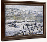 Winter Landscape By Ernest Lawson Fine Art Print 2