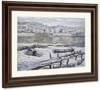 Winter Landscape By Ernest Lawson Fine Art Print 2