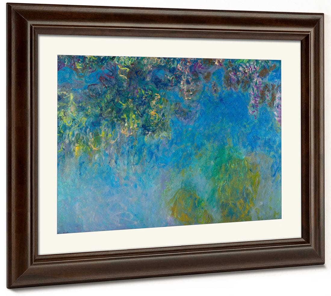 Wisteria By Claude Monet Fine Art Print 2