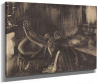 Woman By A Fireplace By Edgar Degas Fine Art Print 2