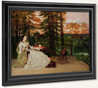 Woman Of Frankfurt By Jean Desire Gustave Courbet Fine Art Print 2