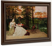 Woman Of Frankfurt By Jean Desire Gustave Courbet Fine Art Print 2