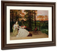 Woman Of Frankfurt By Jean Desire Gustave Courbet Fine Art Print 2