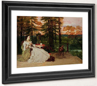 Woman Of Frankfurt By Jean Desire Gustave Courbet Fine Art Print 2