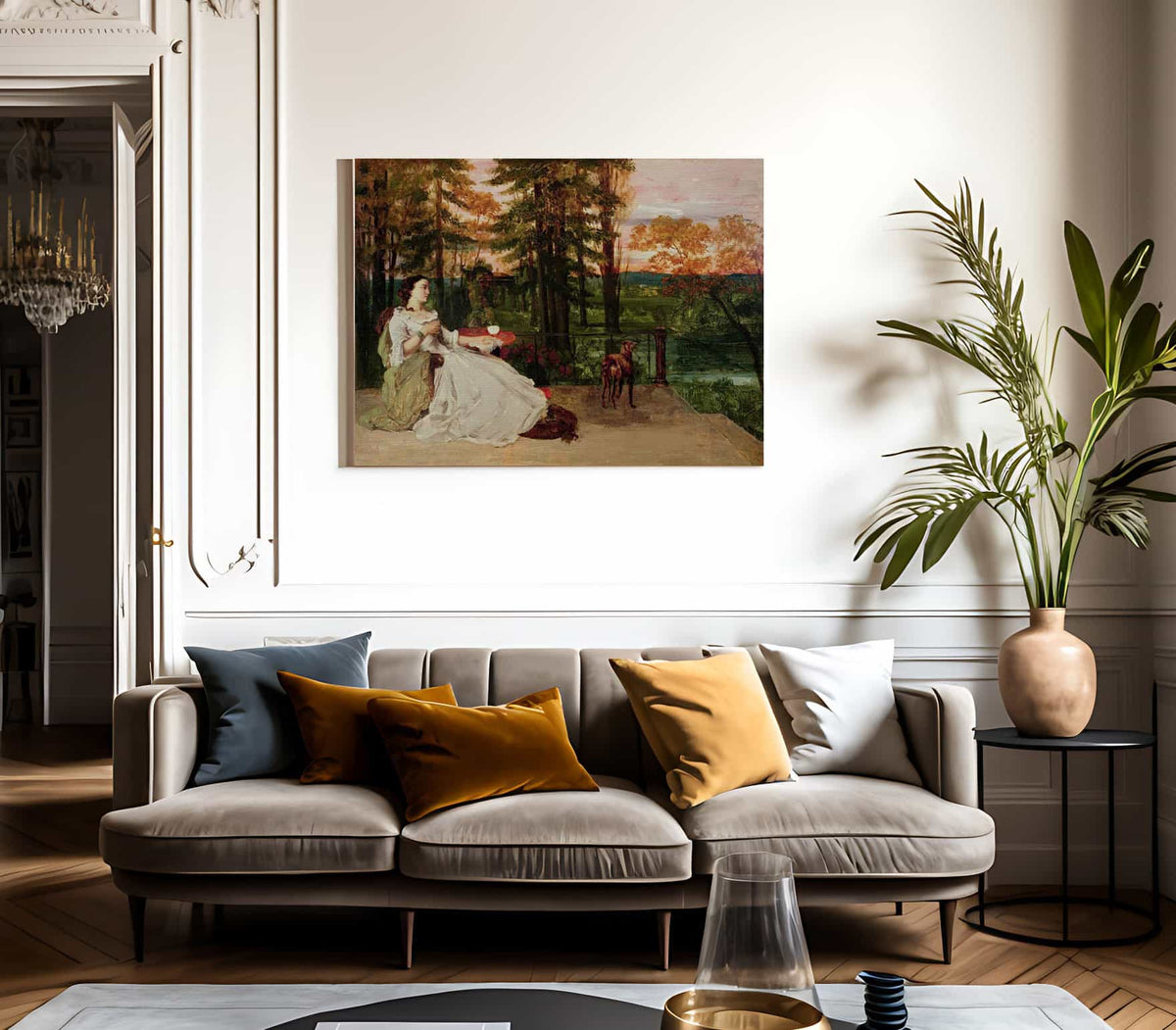 Woman Of Frankfurt By Jean Desire Gustave Courbet Fine Art Print 2