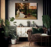 Woman Of Frankfurt By Jean Desire Gustave Courbet Fine Art Print 2