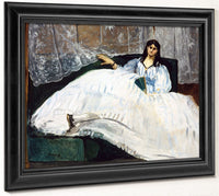 Woman With A Fan By Edouard Manet Fine Art Print 2