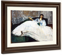 Woman With A Fan By Edouard Manet Fine Art Print 2