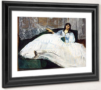 Woman With A Fan By Edouard Manet Fine Art Print 2