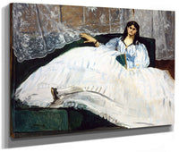 Woman With A Fan By Edouard Manet Fine Art Print 2