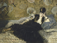 Woman With Fans By Edouard Manet Fine Art Print 2