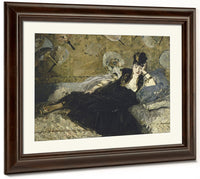 Woman With Fans By Edouard Manet Fine Art Print 2