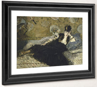 Woman With Fans By Edouard Manet Fine Art Print 2