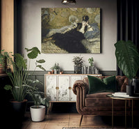 Woman With Fans By Edouard Manet Fine Art Print 2