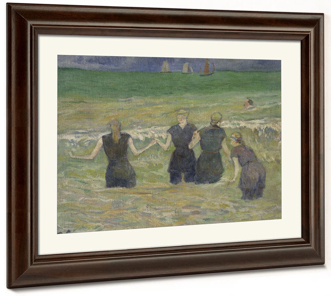 Women Bathing By Paul Gauguin Fine Art Print 2