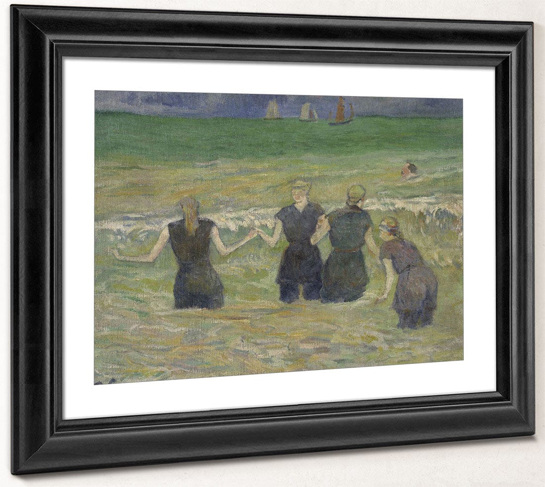 Women Bathing By Paul Gauguin Fine Art Print 2