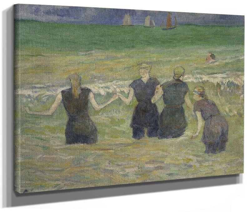Women Bathing By Paul Gauguin Fine Art Print 2
