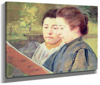 Women Reading By Mary Cassatt Fine Art Print 2