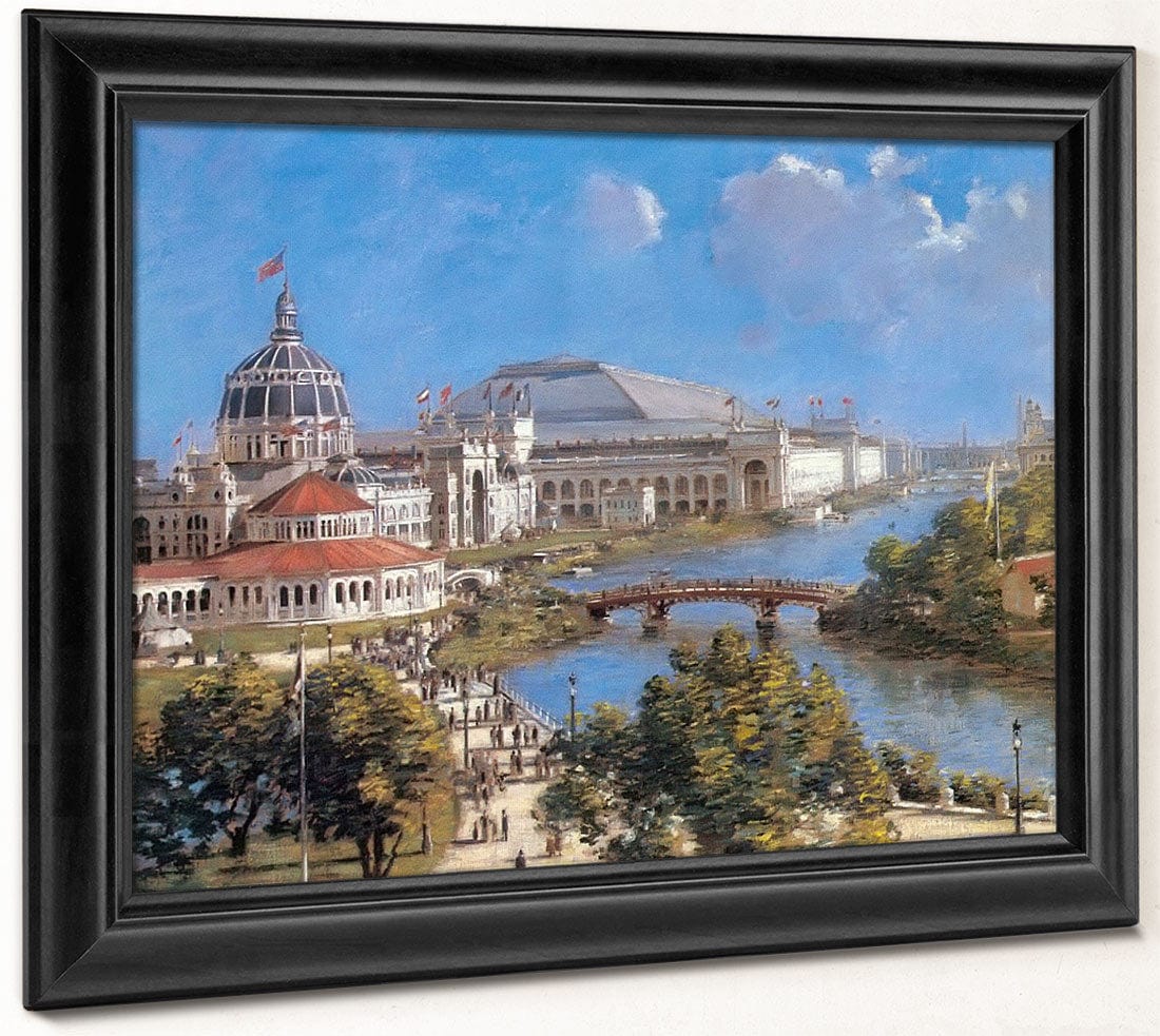 Worlds By Columbian By Exposition By Theodore By Robinson Fine Art Print 2