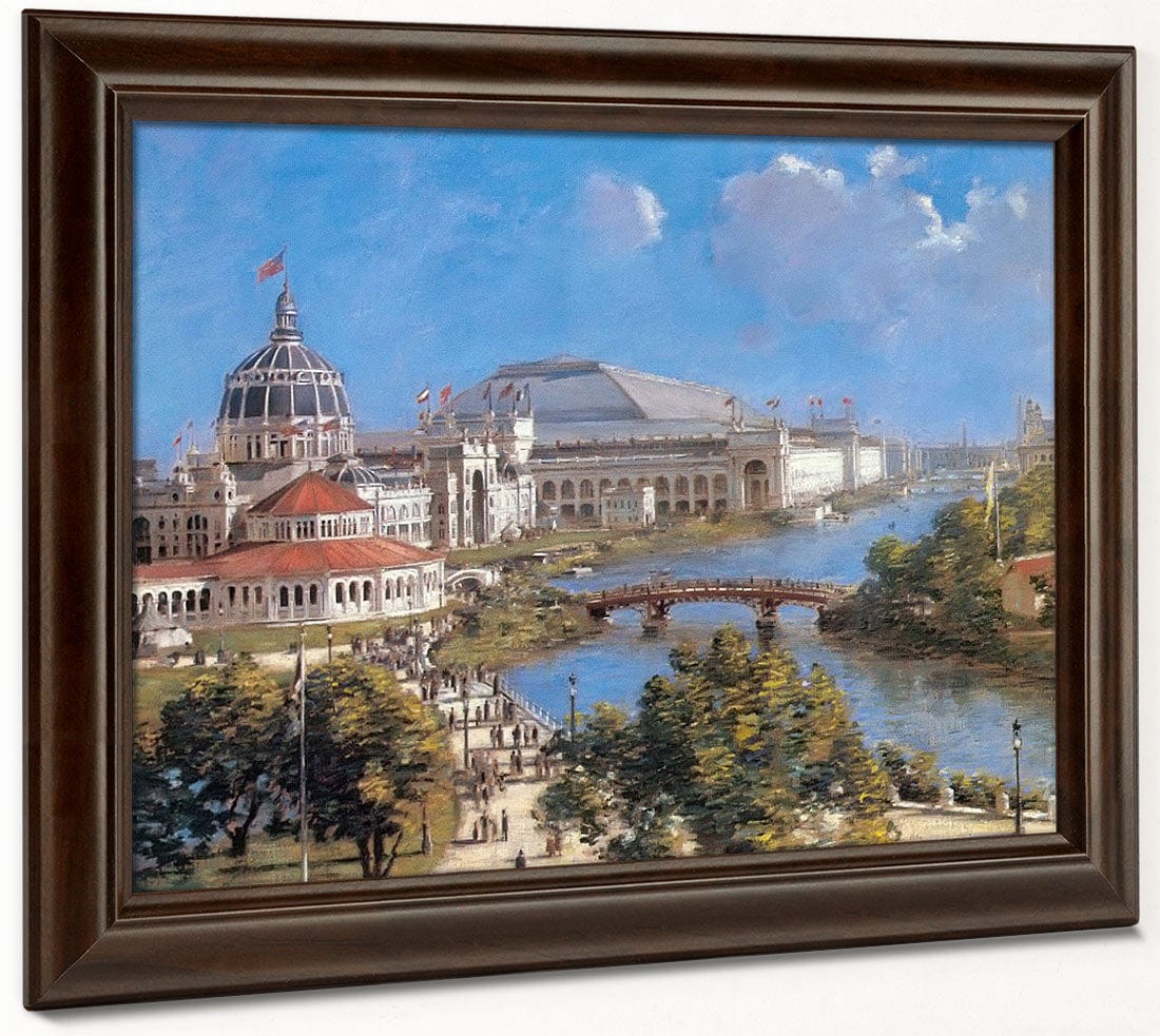 Worlds By Columbian By Exposition By Theodore By Robinson Fine Art Print 2