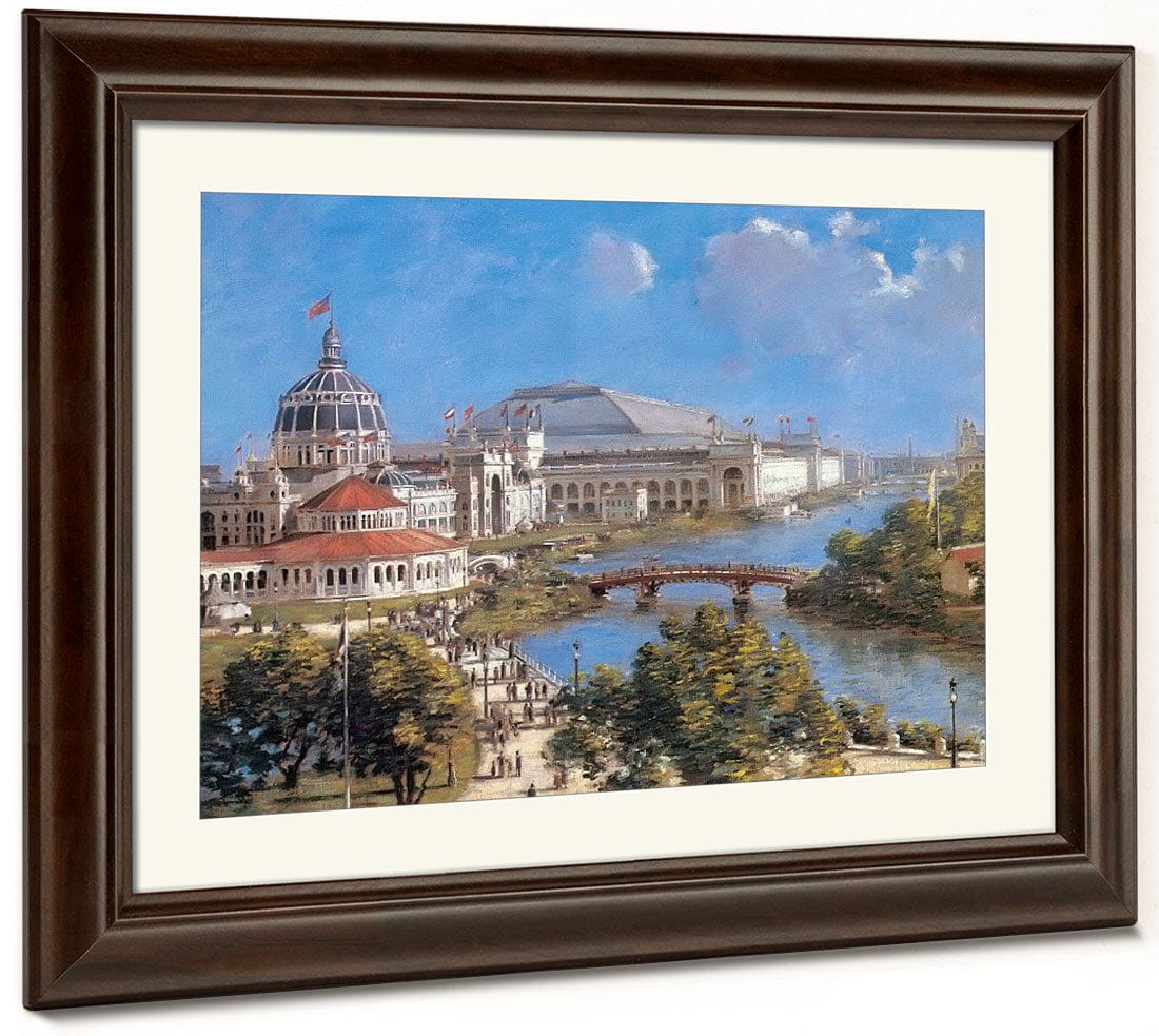 Worlds By Columbian By Exposition By Theodore By Robinson Fine Art Print 2